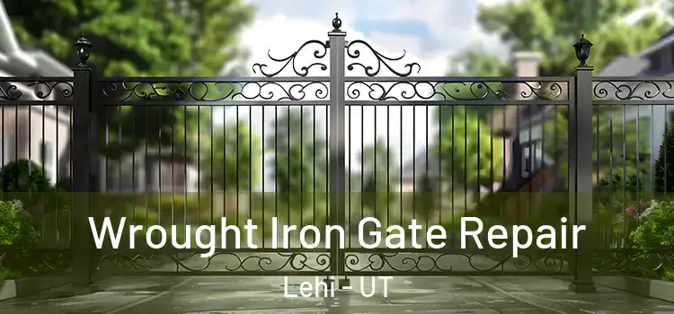 Wrought Iron Gate Repair Lehi - UT